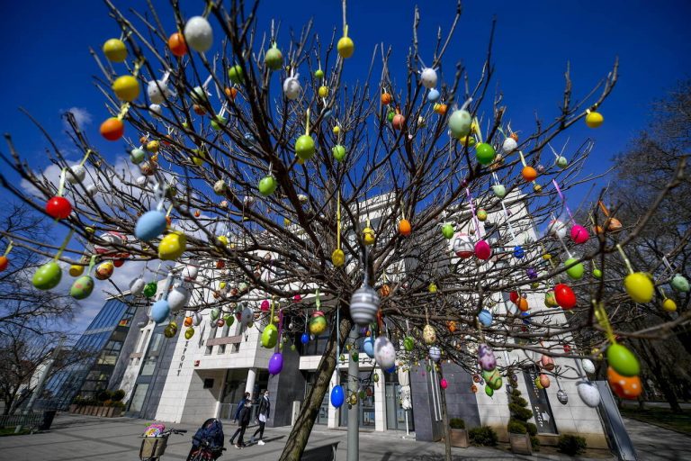 Hajdúszoboszló, húsvéti park