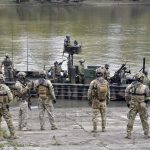 Nemzetközi különleges műveleti gyakorlat kezdődött Magyarországon amerikai katonák. Fotó: MTI