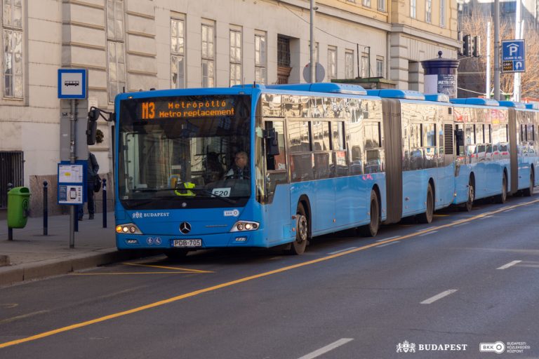 m3-as metrópótló busz bkk