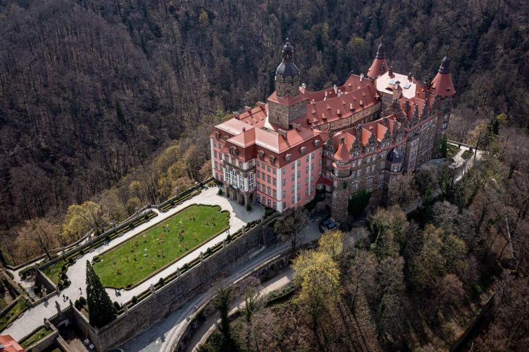 Książ, a gyönyőrű szép lengyel várkastély - képgaléria