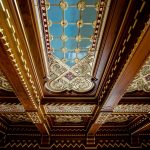 Budavári palota szent istván terem mennyezet