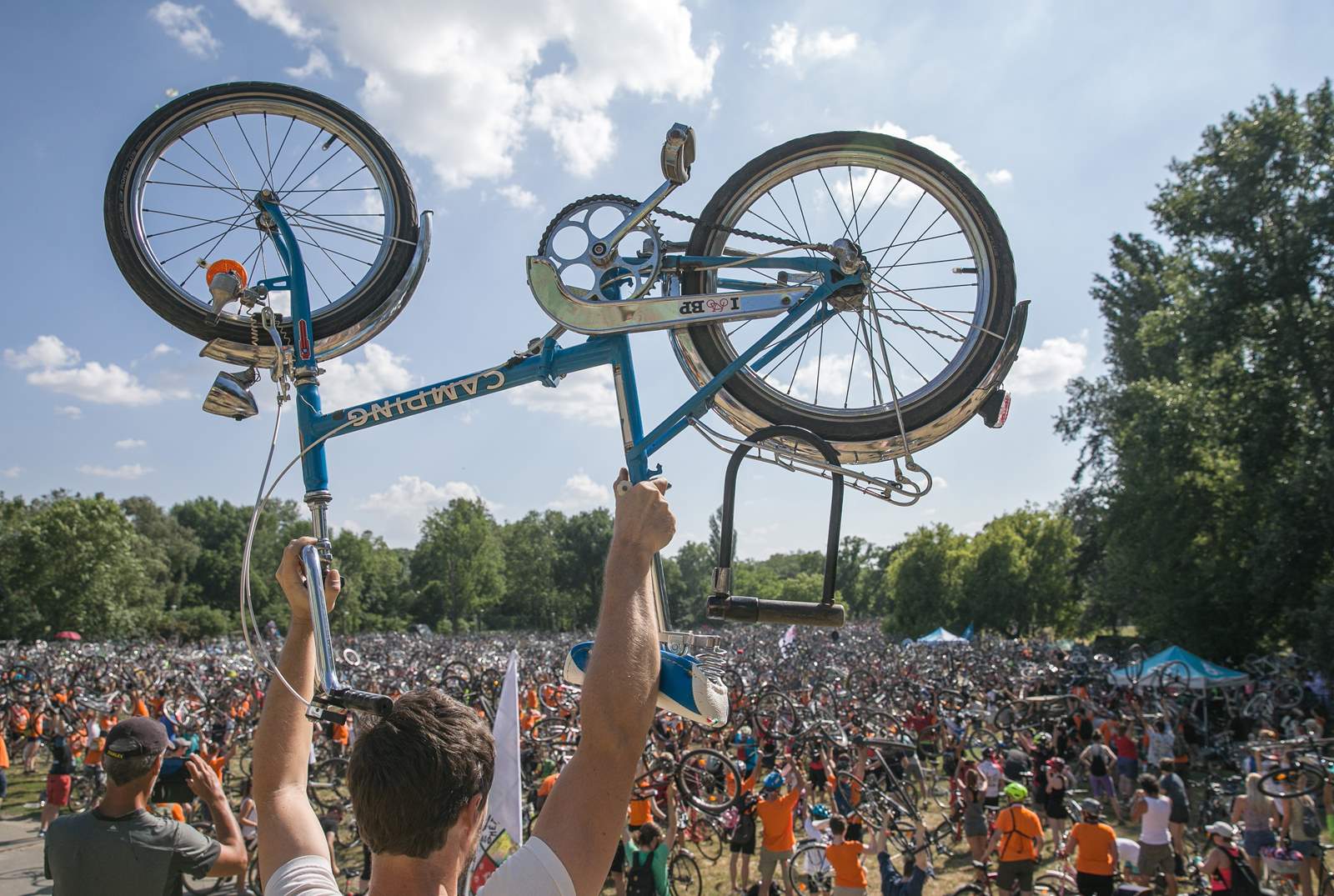 I bike Budapest biciklis felvonulás 2021