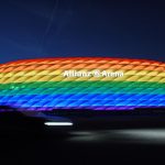 allianz arena rainbow