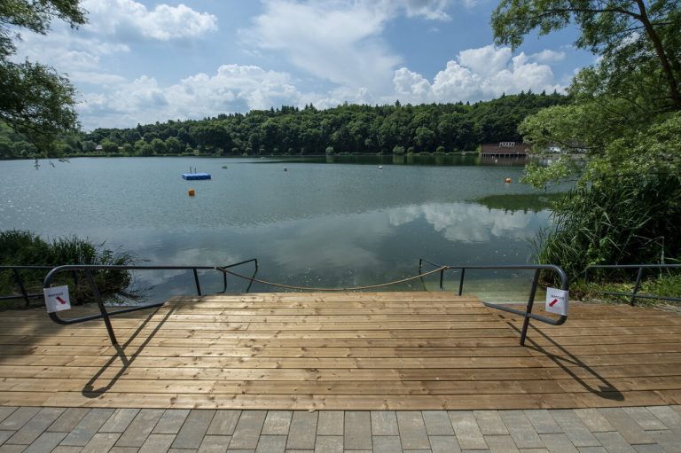 Megújult a Bánki-tó strandja
