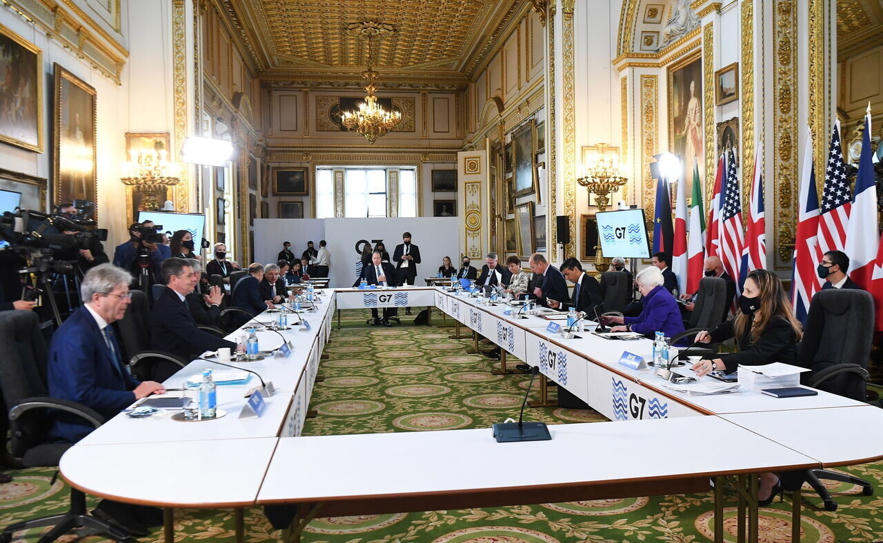 A G7 pénzügyi értekezlete Nagy-Britanniában
