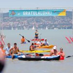 Balaton-átevezés Zamárdi tihany gratulálunk