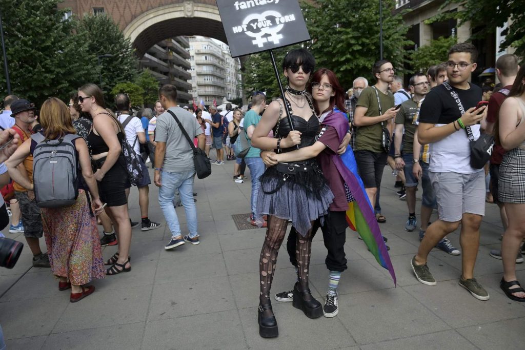 Budapest Pride 2021, fotó: MTI
