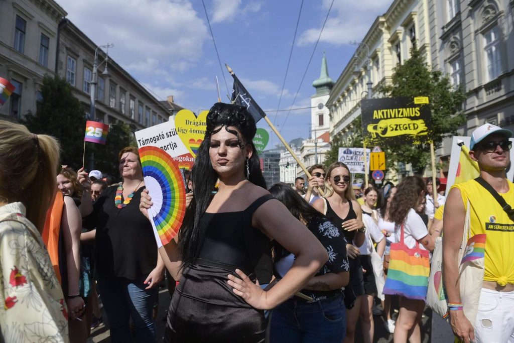 Budapest Pride 2021, fotó: MTI