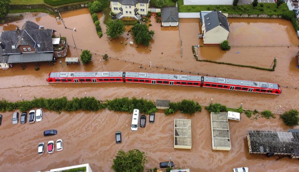 németországi árvíz