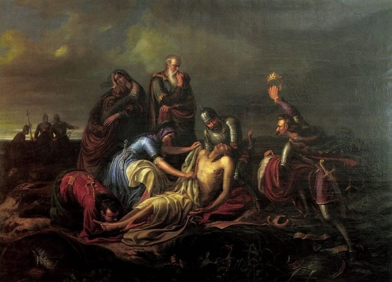 Orlai Petrich Soma II. Lajos holttestének megtalálása (Wikipédia)