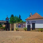 A dunaföldvári várudvar - részlet