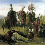 Than Mór: Rudolf és Kun László találkozása a csatatéren (Wikipédia)