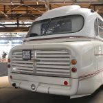 Bemutatták a restaurált Ikarus 66-os autóbuszt