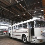 Bemutatták a restaurált Ikarus 66-os autóbuszt