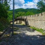 A várba vezető falszoros - Déva