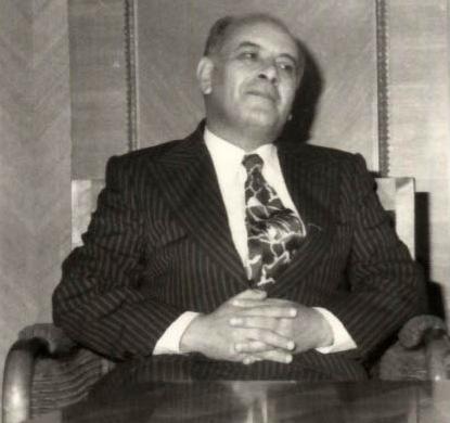 Khaled Al-Fahum 1968-84 között a Palesztin Nemzeti Tanács elnöke (Wikipedia)