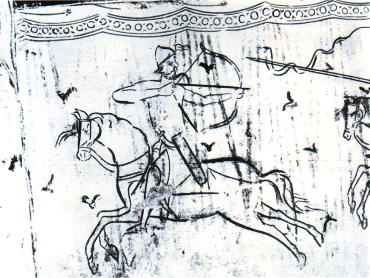 Magyar lovas ábrázolása Aquileából (Wikipédia)