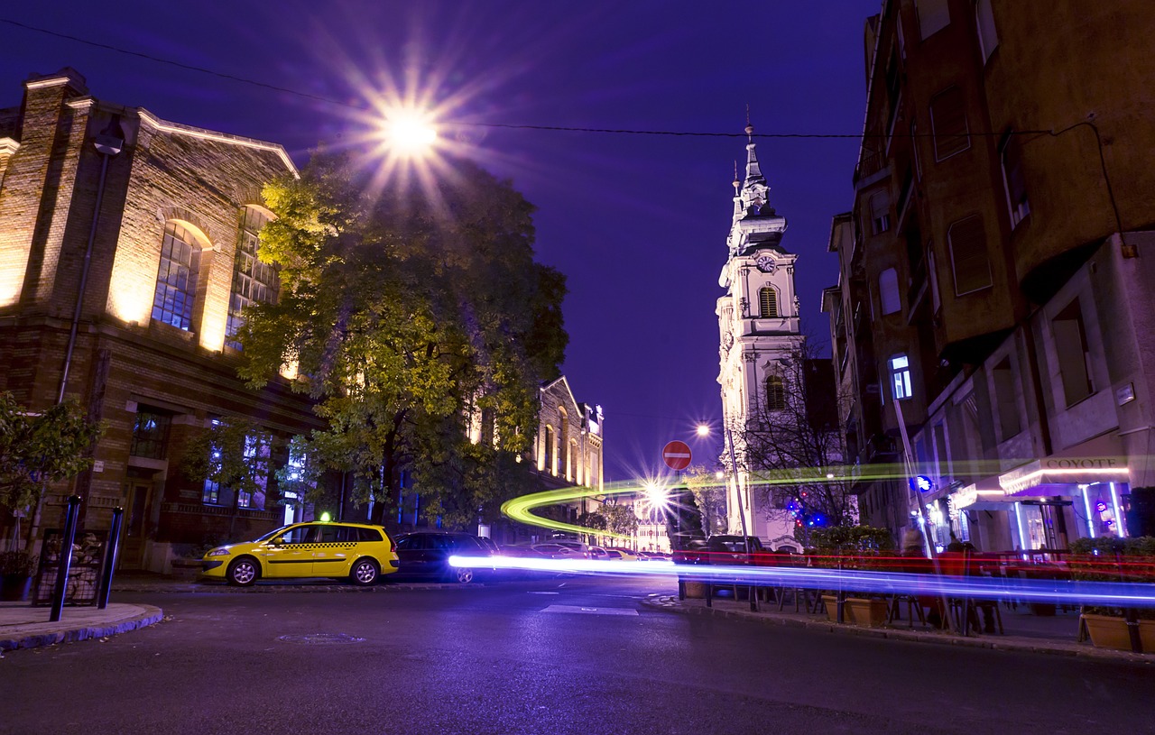 budapest éjjel fény világítás