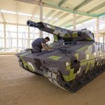 A Lynx-harcjármûgyár bokrétaünnepsége Zalaegerszegen