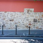 A budai városfal a Széna téren