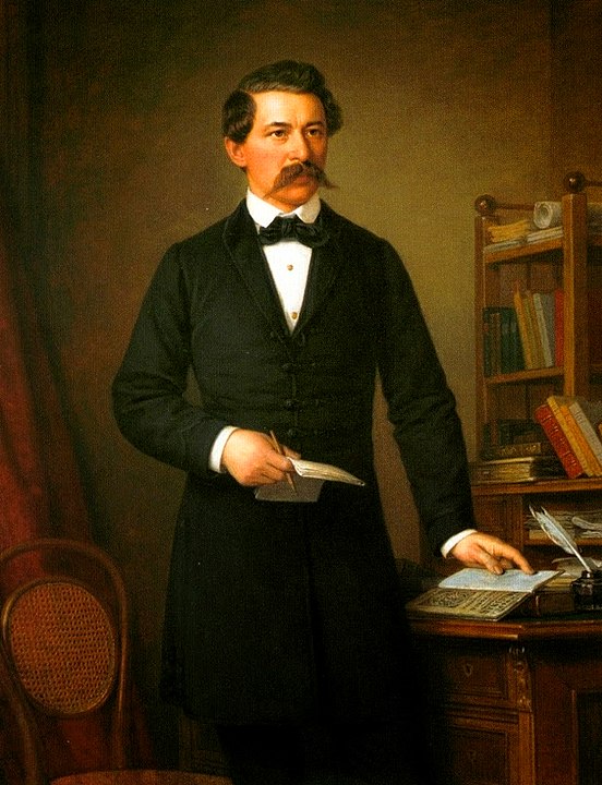 Barabás Miklós - Arany János portréja (Wikipédia)