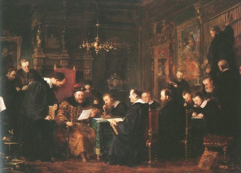 Bethlen Gábor tudósai körében (Wikipédia)