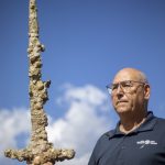 Középkori kardlelet Izraelben