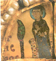 A khakuli triptichon Szűz Mária képe (Wikipédia)