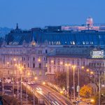 nyugati tér Budapesti látkép a Crowne Plaza hotelből