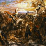 I. Ulászló a várnai csatában Jan Matejko festményén (Wikipédia)
