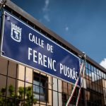 Puskás Ferenc utcája Madridban