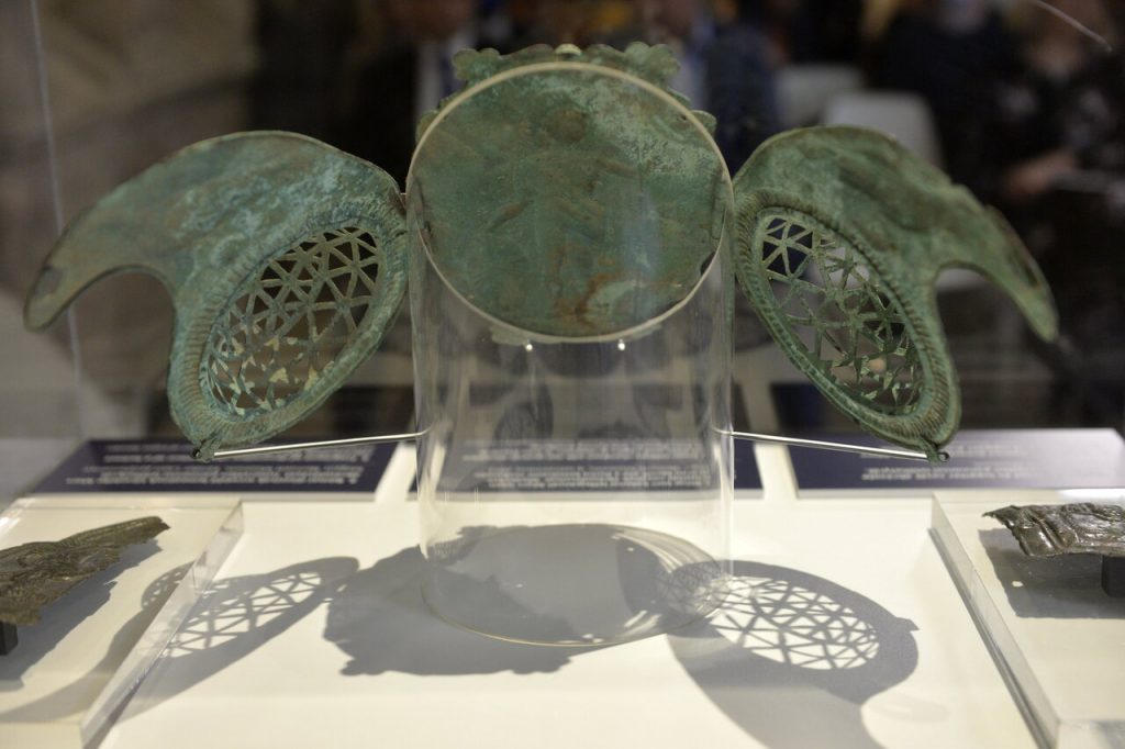 Különleges római díszpáncélt mutat be a Nemzeti Múzeum 