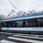 Az első tram-train Magyarországon, Hódmezővásárhely és Szeged között.