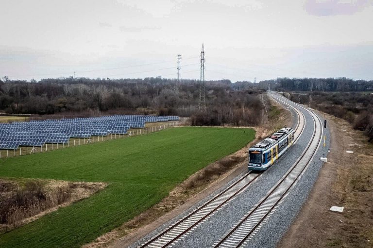 Tram train szerelvény