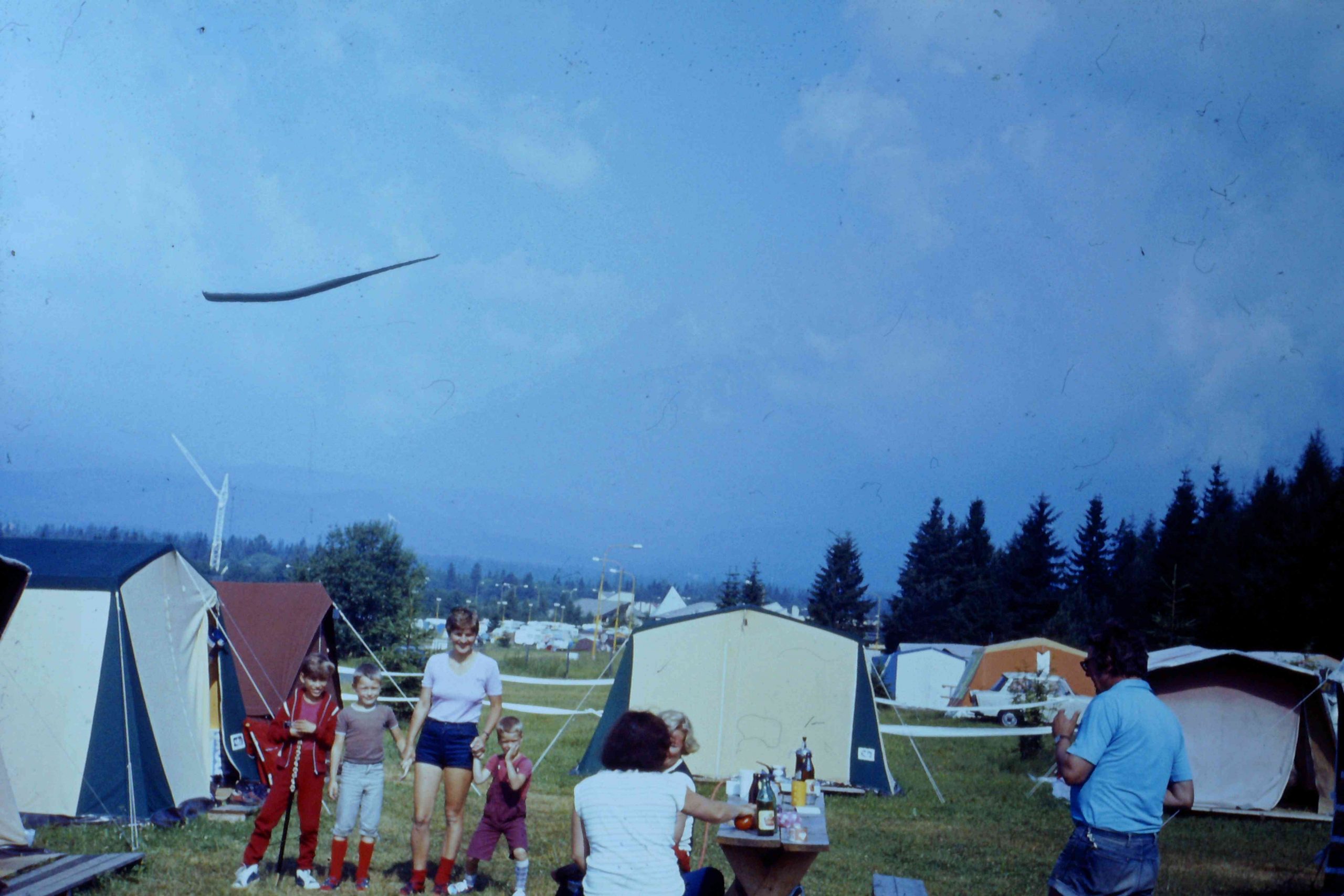 1987.07.10. - Csehszlovákia, Tátralomnic, Sport camping