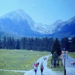 1987.07.10. - Csehszlovákia, Csorba-tó út, háttérben Szoliszkó és Patria