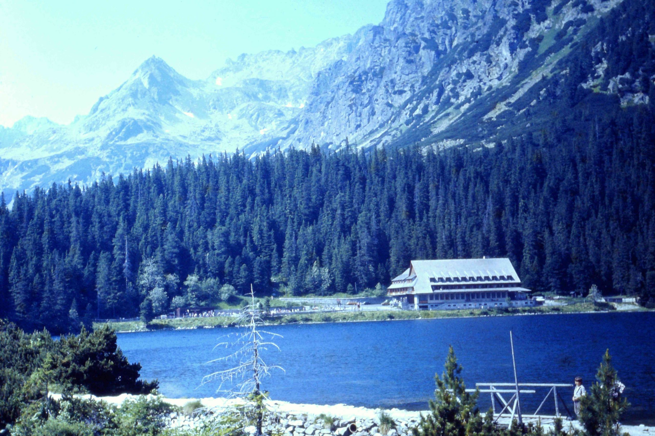 1987.07.12. - Csehszlovákia, Poprádi-tó, hegyi szálló, Poprádi-gerinc