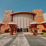 A magyar pavilon bejárata