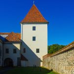A sárvári kaputorony az udvar felől