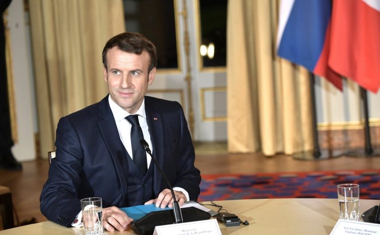 Emmanuel Macron francia elnök