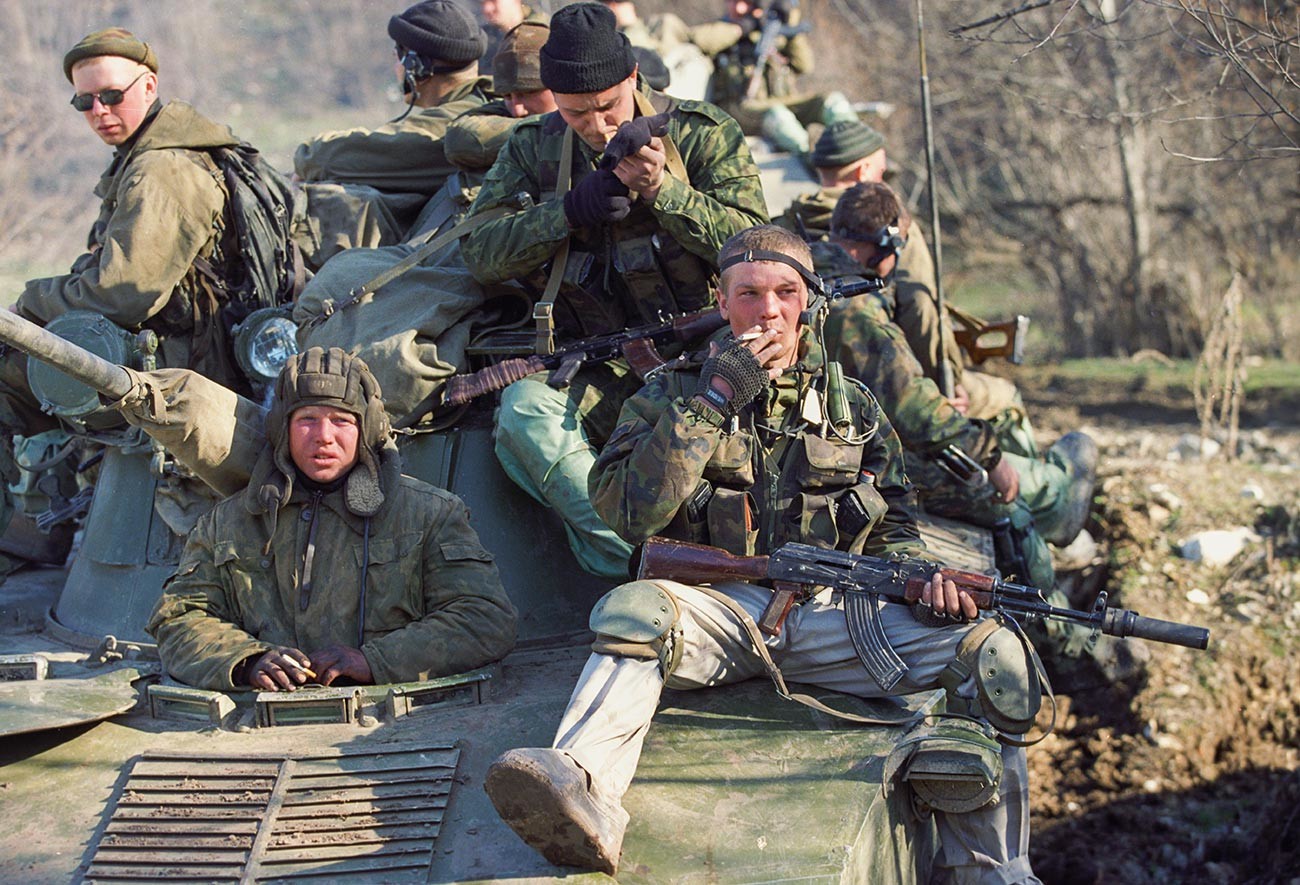 Orosz katonák