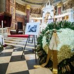 Elbúcsúztatták Kóbor Jánost a bazilikában. Fotó: MTI