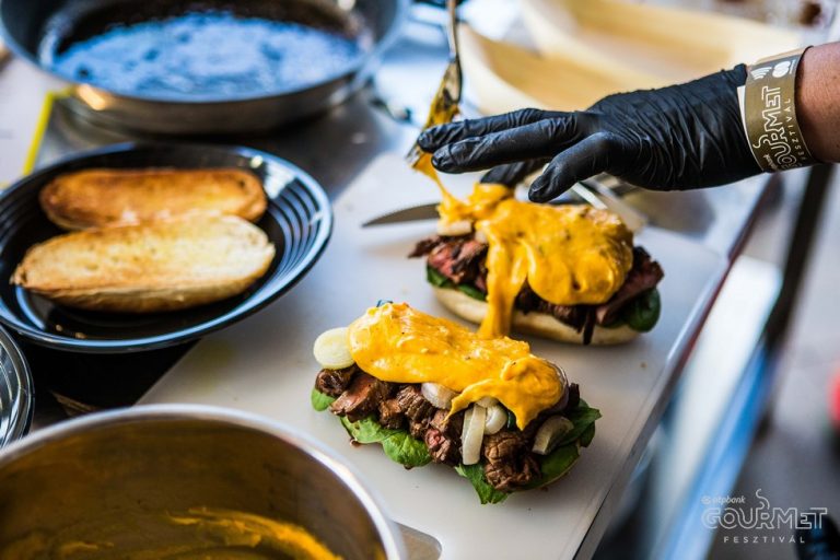 gourmet fesztivál szendvics