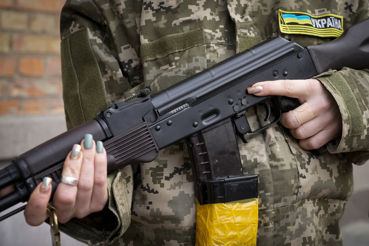 Ukrán fegyveres