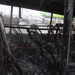 budaörs kiégett busz