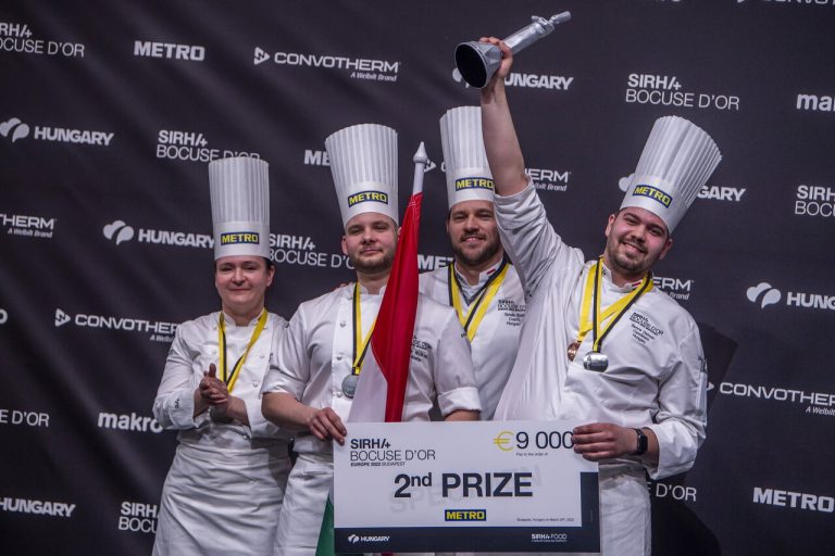 A Bocuse d'Or 2022-es magyar csapata