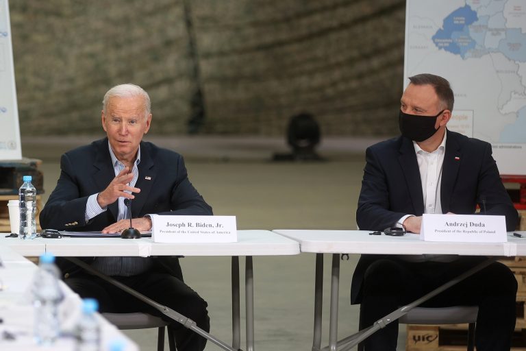 Biden, Duda Lengyelország