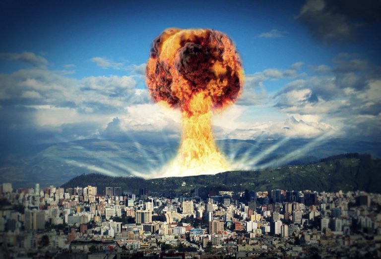 Nukleáris robbanás atombomba