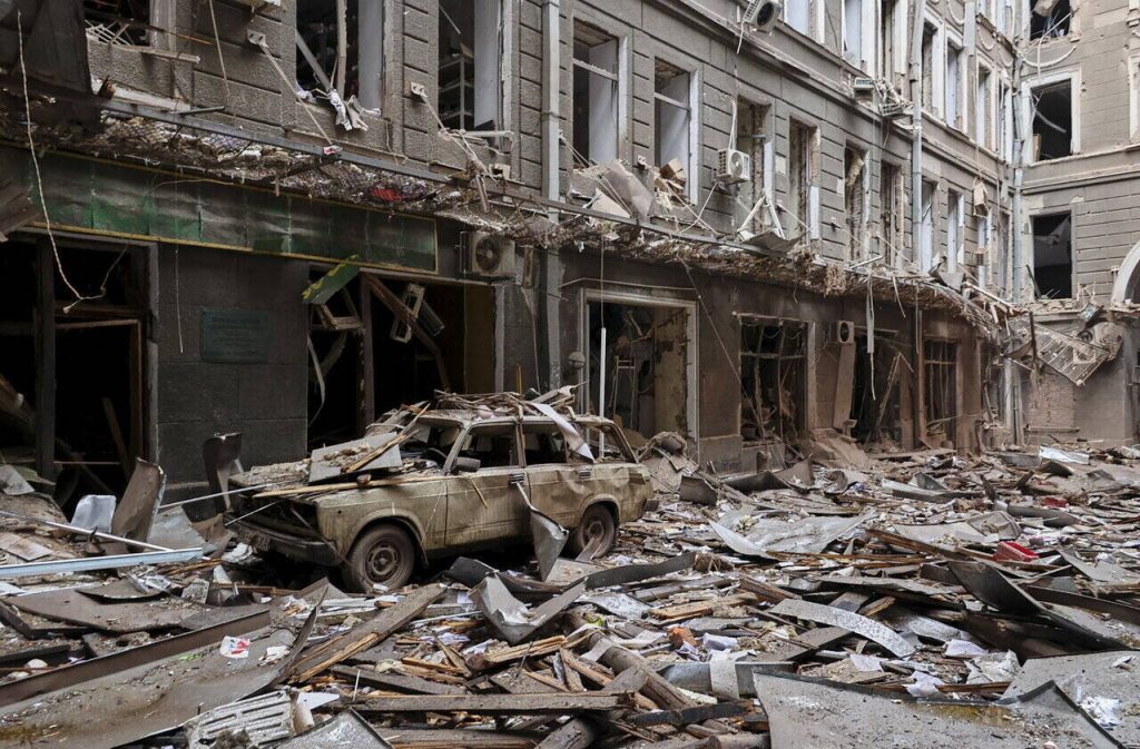 Ukrán bombázás