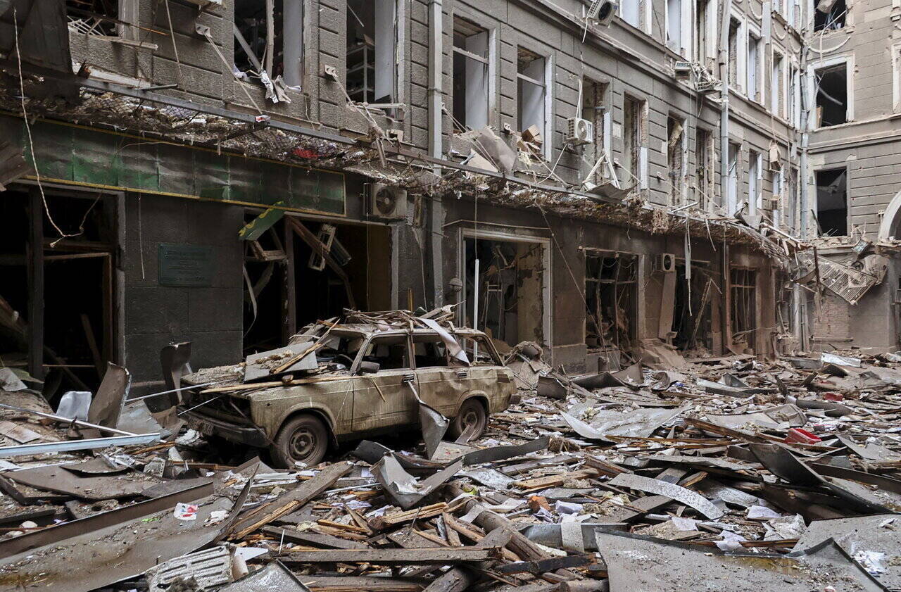 Ukrán bombázás